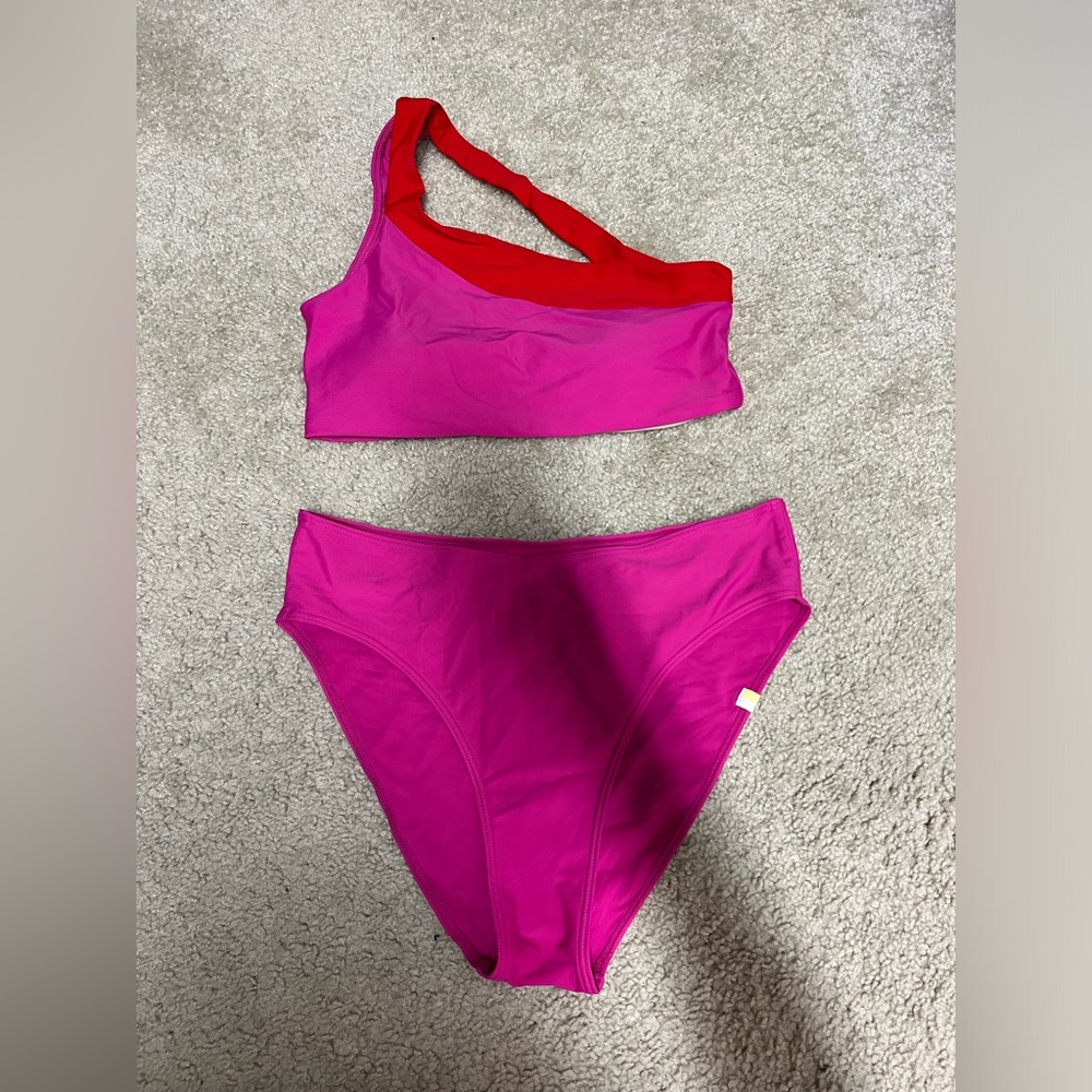 Summer salt high waisted 2 piece swimsuit